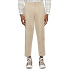 Levis Beige XX Stay Loose Crop Chino Trousers