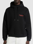 DSQUARED2 Relax Fit Cotton Logo Hoodie