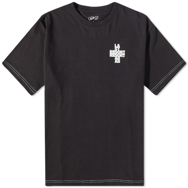 Photo: Last Resort AB Men's Cross T-Shirt in Black