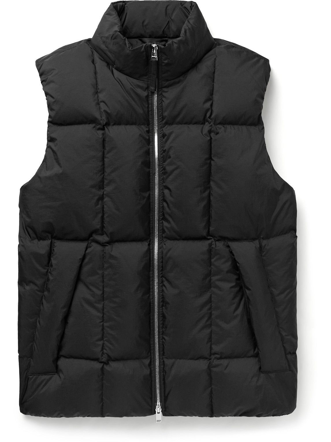 Photo: Theory - Aaron Quilted Nylon Down Gilet - Black