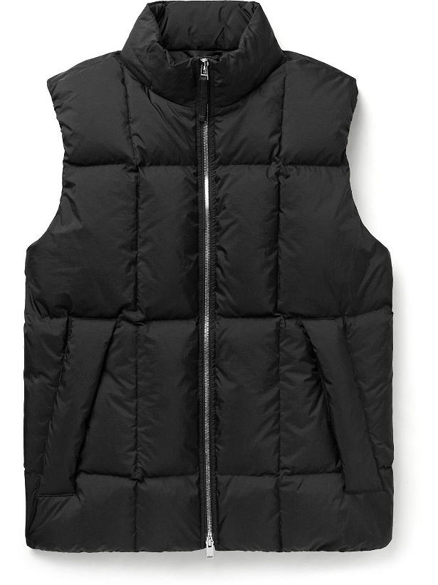 Photo: Theory - Aaron Quilted Nylon Down Gilet - Black
