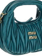 Miu Miu Wander Matelassè Mini Hobo Bag