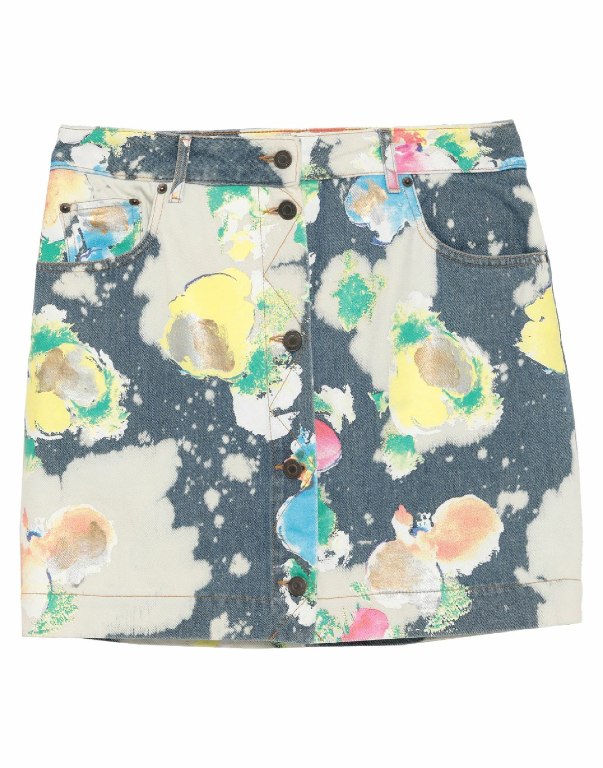 Moschino Womens Denim skirt in Blue