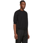 Random Identities Black Side Zip Sweatshirt