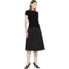BALMAIN Black Short Sleeve Cashmere Sweater