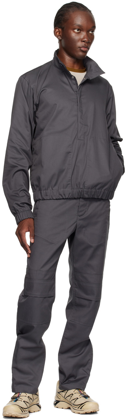 RANRA Gunmetal Gummi Trousers