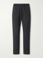 Barena - Riobarbo Straight-Leg Virgin Wool Drawstring Trousers - Black