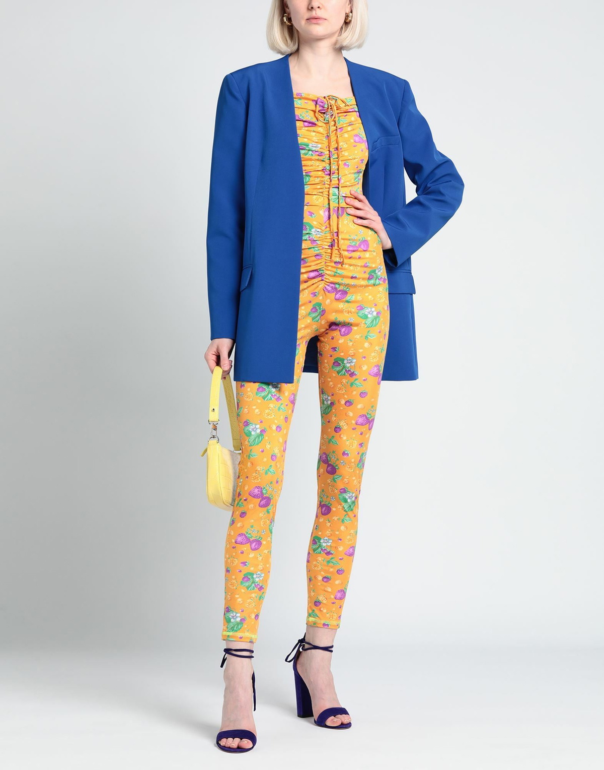 Msgm Womens Jumpsuit in Orange