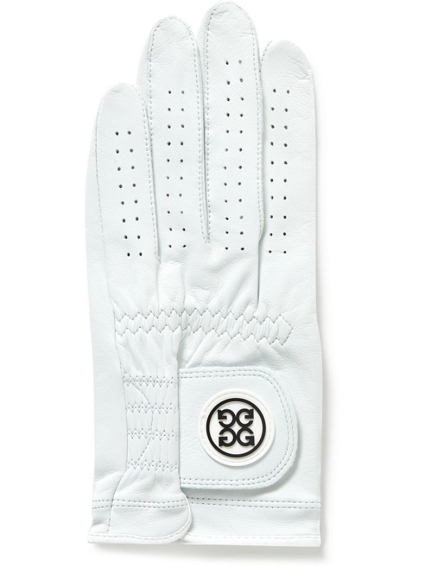 Photo: G/FORE - Essential Perforated Leather Golf Glove - White
