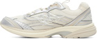 AMIRI Gray & White Metallic M-Tech Sneakers