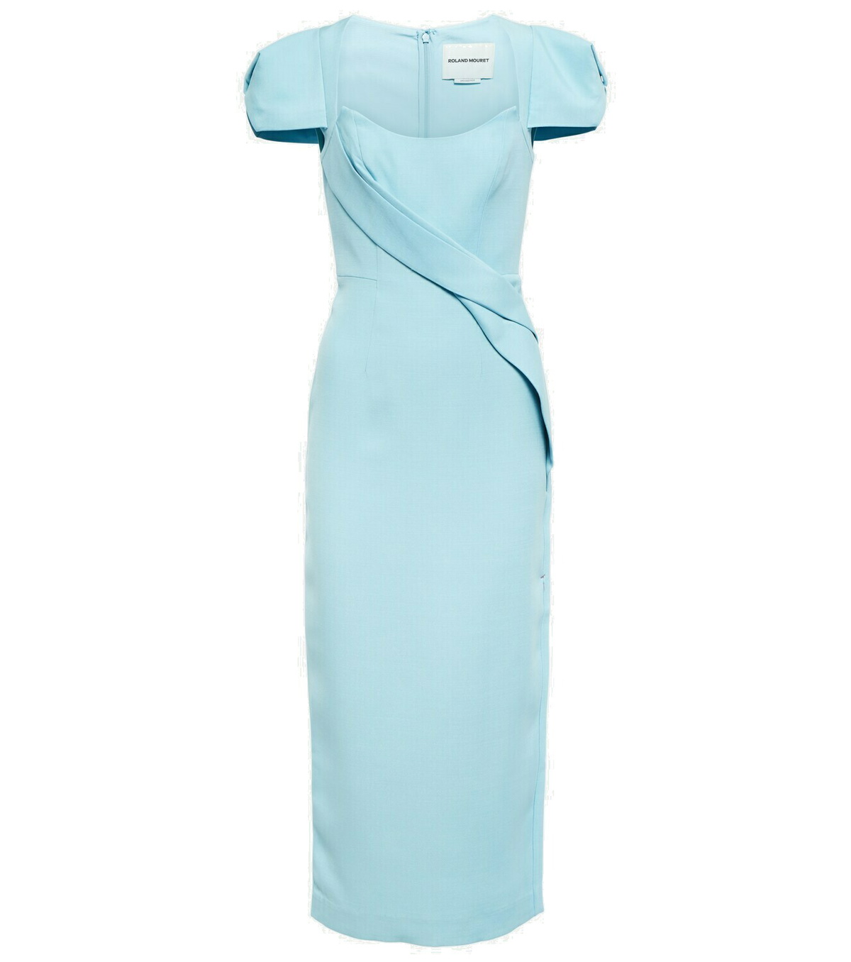 Roland Mouret Silk and wool midi dress Roland Mouret