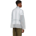 OAMC Grey Transparent Ghost Field Jacket