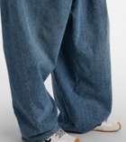 Loewe Draped wide-leg jeans