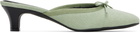 Paloma Wool Green Petra Mule Heels
