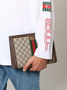Gucci Ophidia Gg Brown Mens Clutch