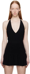 Live the Process Black Kyra Bodysuit