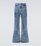 Junya Watanabe High-rise flared jeans
