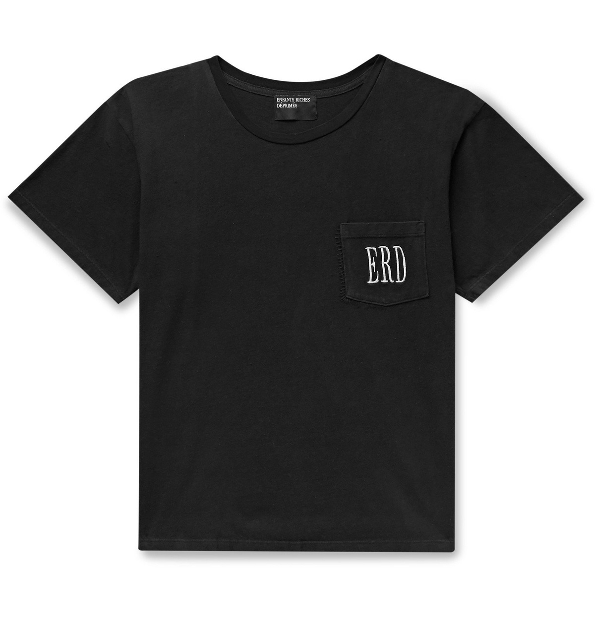 ENFANTS RICHES DÉPRIMÉS erd ブラックTシャツ T-shirt Enfants Riches Déprimés ERD Records T-Shirt 010 652