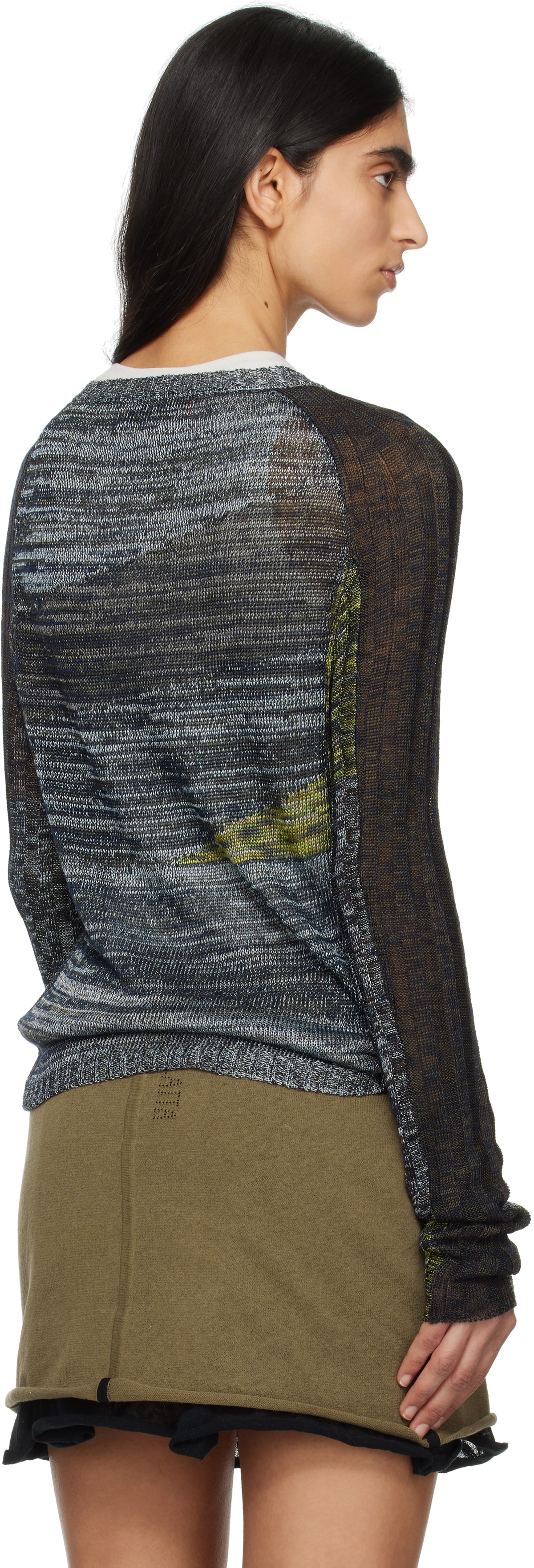 Eckhaus Latta Multicolor Symphony Sweater