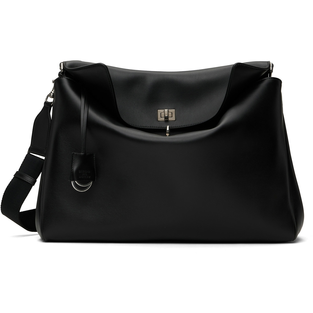 Balenciaga Black Rodeo Medium Messenger Bag