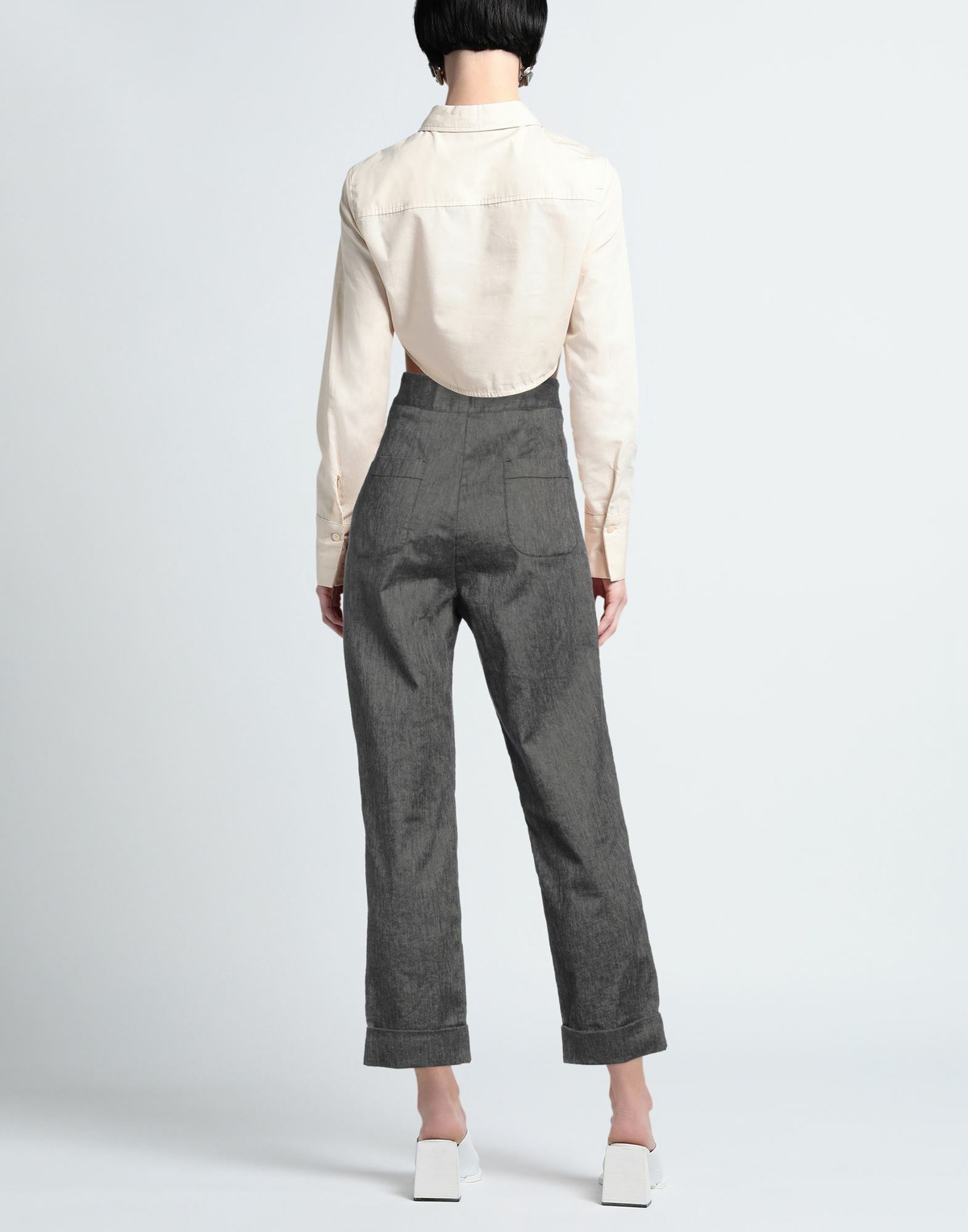 Alessia Santi Womens Pants in Beige