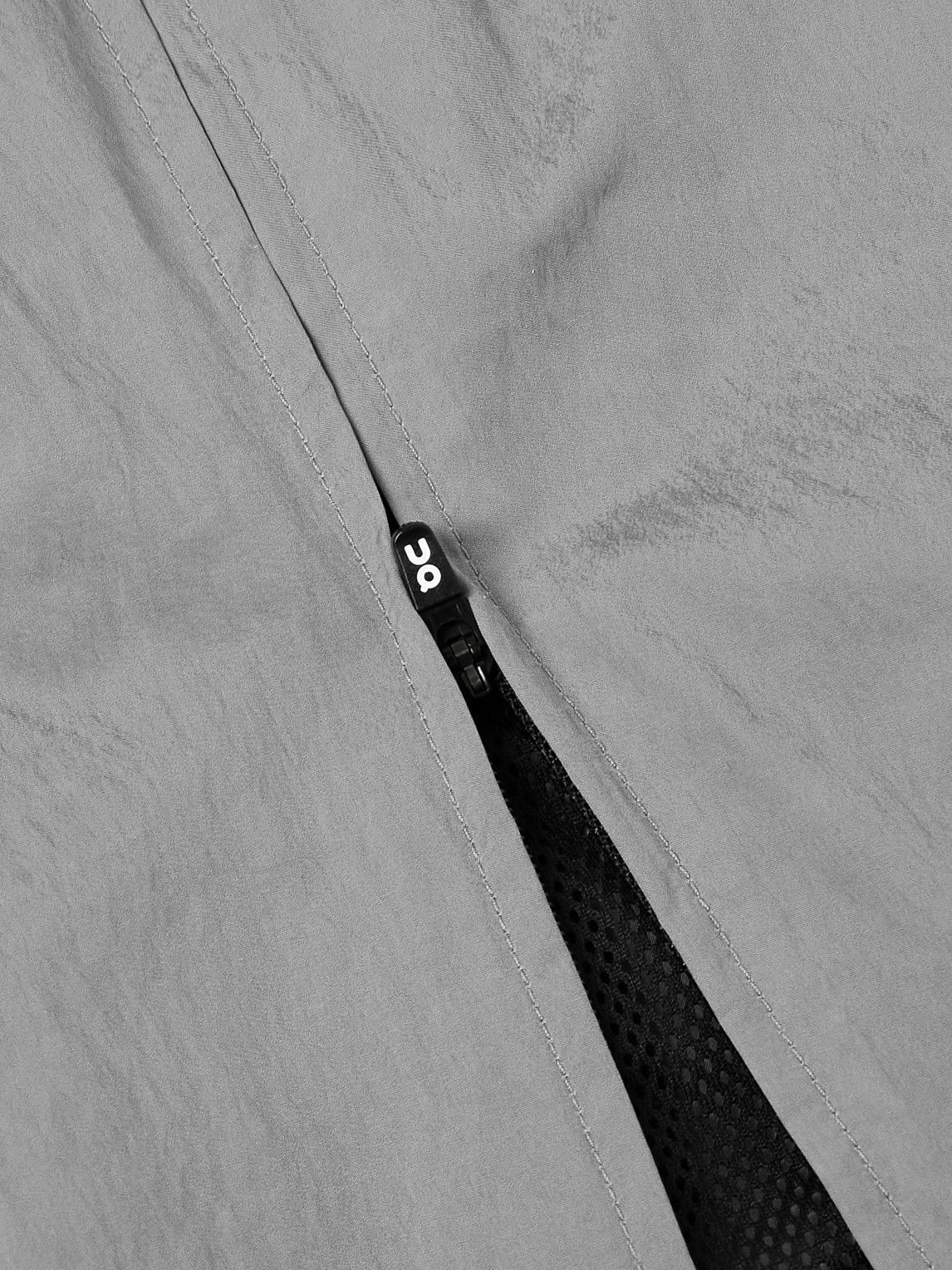 ON - Court Tapered Crinkled-Shell Trousers - Gray