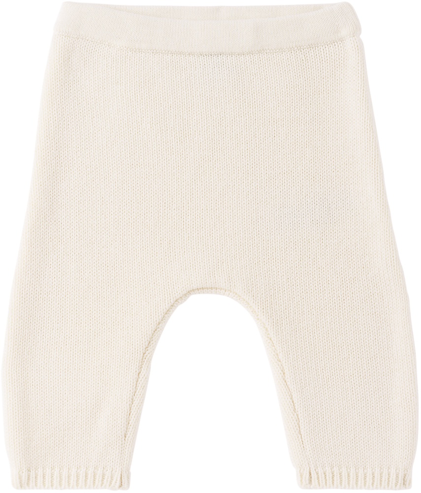 Petit Bateau Baby White Whale Cardigan & Lounge Pants Set