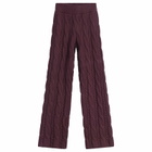 4th & Reckless Women's Jordan Trouser in Burgundy