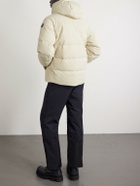 Fusalp - Atila Padded Corduroy Down Hooded Ski Jacket - Neutrals