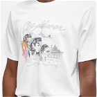 Casablanca Men's La Liaison T-Shirt in White