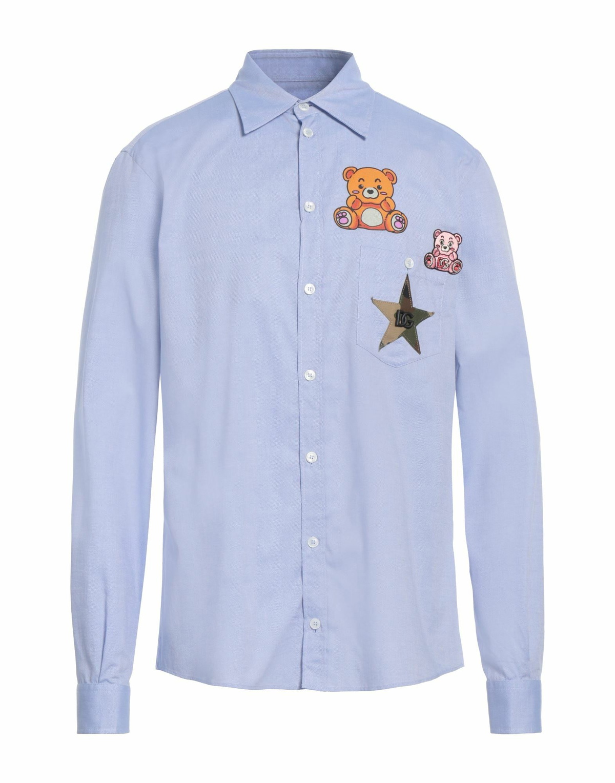 Dolce & gabbana Mens Shirt Sky in Blue