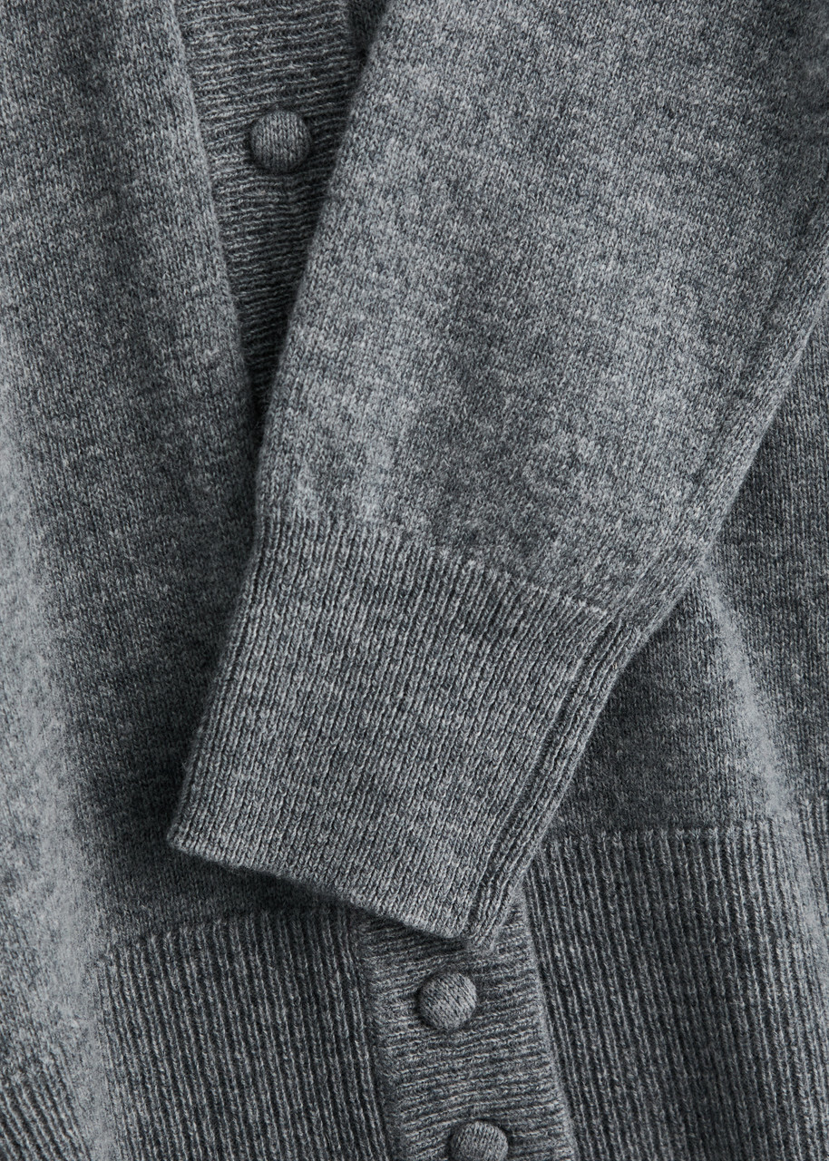 Remain BY Birger Christensen Wool-blend Cardigan Grey