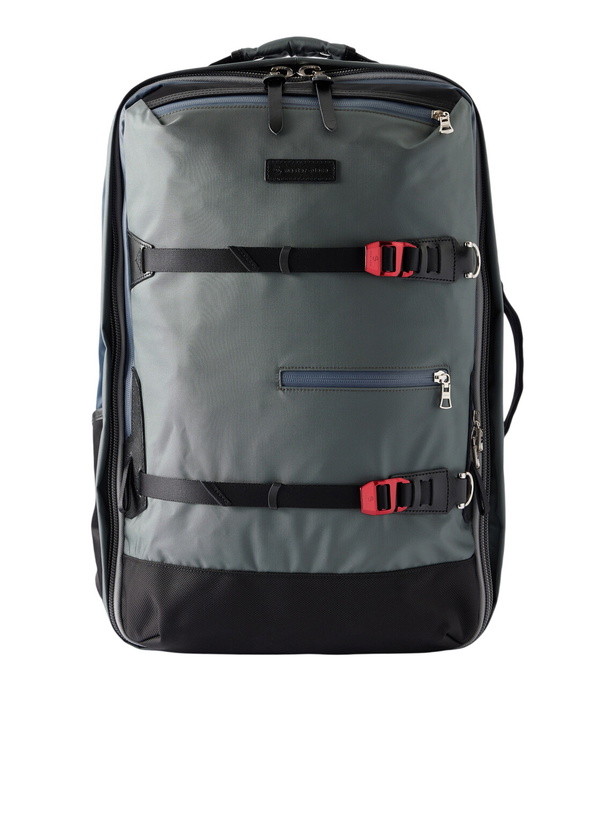 Photo: Master-Piece - Potential 3Way Convertible Leather and Canvas-Trimmed CORDURA® MasterTeX Backpack