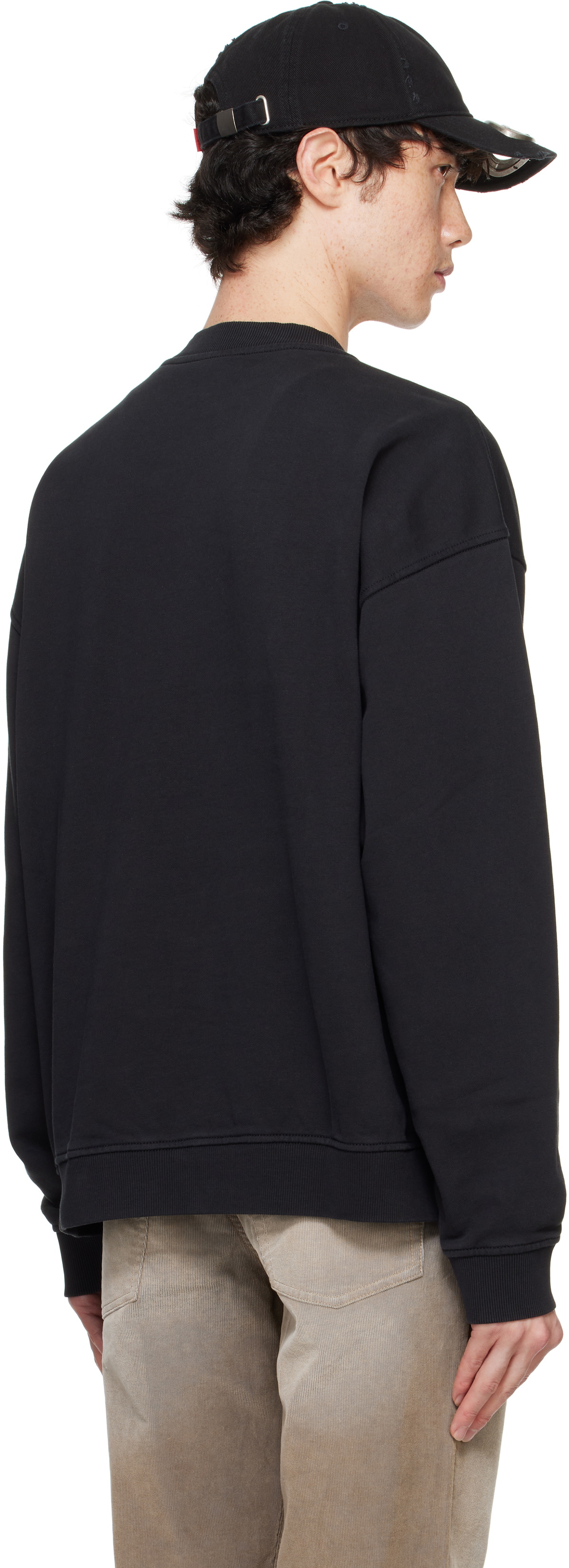 Diesel Black S-Boxt-N5 Sweatshirt Diesel