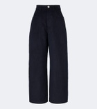 Róhe Berber cotton corduroy barrel-leg pants