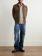 James Perse - Cotton-Jersey Henley Shirt - Neutrals