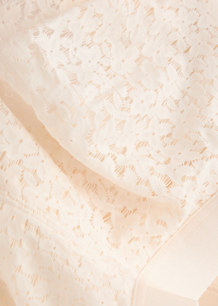 Chantelle Norah Lace Bralette Beige