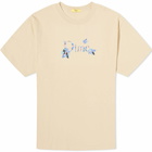 Dime Men's Classic Leafy T-Shirt in Sand