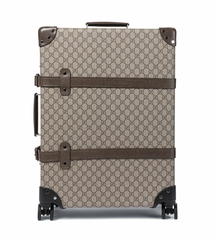 Photo: Gucci - Globe-Trotter x Gucci GG medium suitcase