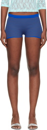 Gimaguas Blue & Brown Camu Shorts