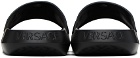Versace Black Medusa Biggie Slides