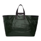 Jil Sander Green Helve Shopper Tote