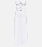 Dodo Bar Or Jennifer off-shoulder maxi dress