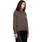 Loulou de Saison Brown ANTON LDS Cashmere Sweater