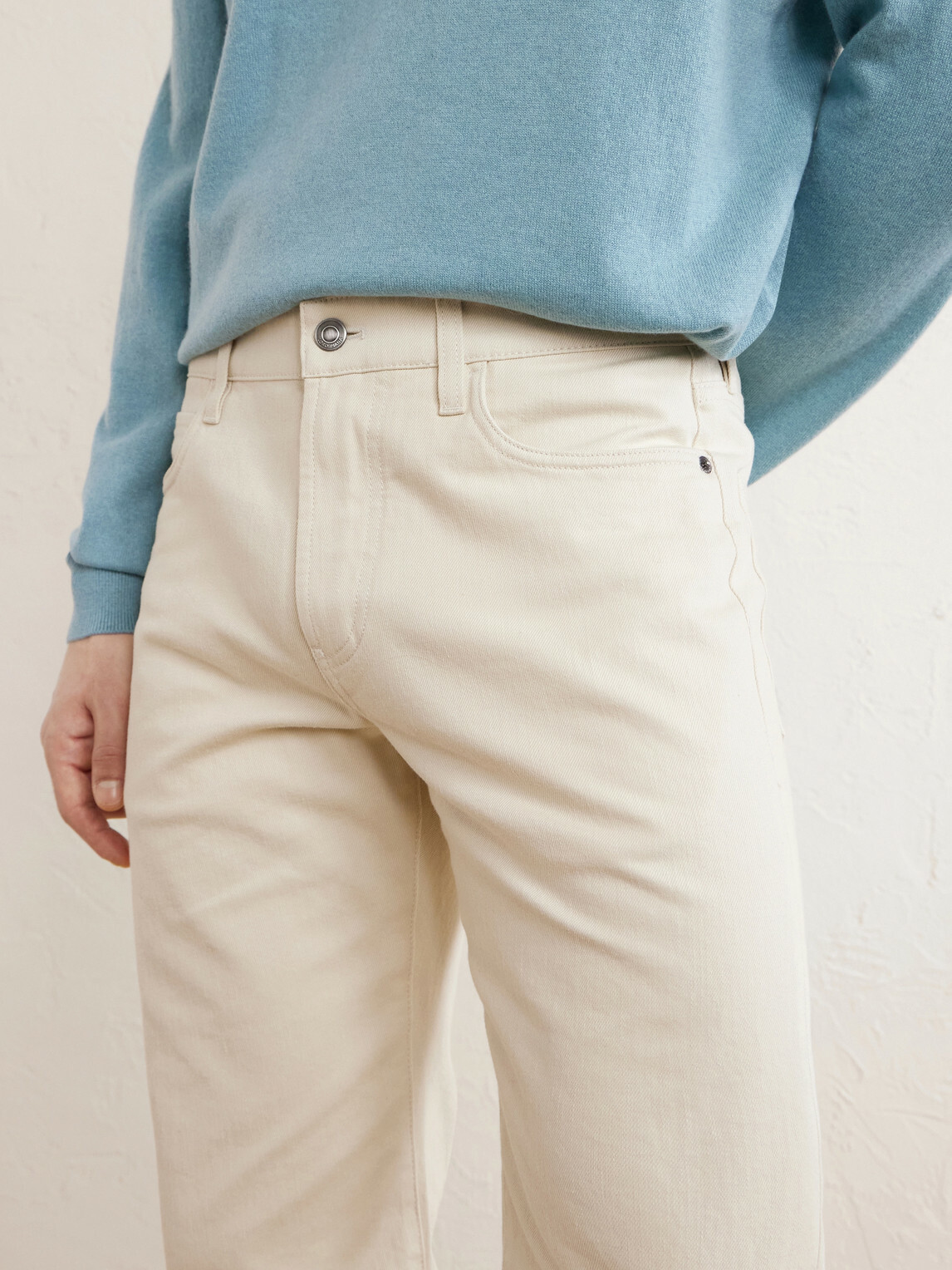 Loro Piana - Quarona Slim-Fit Straight-Leg Jeans - Neutrals