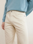 Loro Piana - Quarona Slim-Fit Straight-Leg Jeans - Neutrals