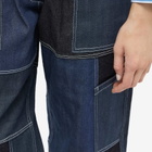 W'menswear Women's Unisex Freedom Flight Trouser in Denim