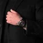 Polanti Valiant Chronograph Quartz Black Dial Mens Watch PLV-2900RG-BK