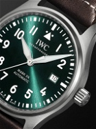 IWC Schaffhausen - Pilot's Mark XX Automatic 40mm Stainless Steel and Leather Watch, Ref. No. IW328201