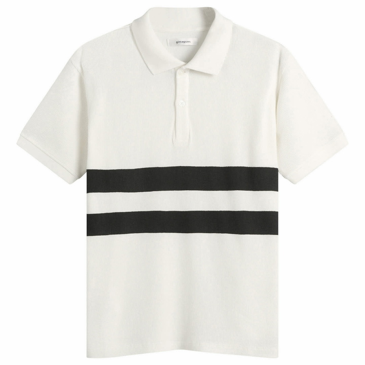 Photo: Gimaguas Women's Mister Polo in White/Black